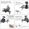 RCSTQ Flashlight Night Light + Torch Bracket Kit for DJI FPV Drone (Black) - Image 4