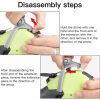RCSTQ for DJI OSMO Pocket / Pocket 2 Fixed Bracket Base Mounts Extend Bracket Adapter for DJI FPV Drone - Image 5