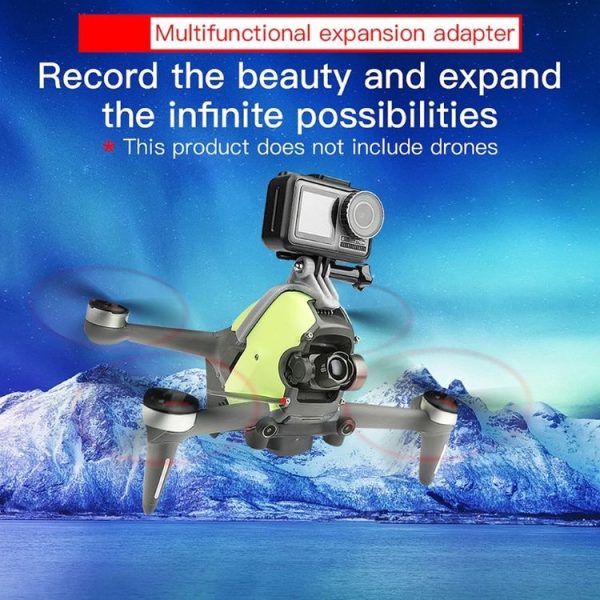 RCSTQ for GoPro Camera Holder Mounts Extend Bracket Adapter for DJI FPV Drone - Image 8
