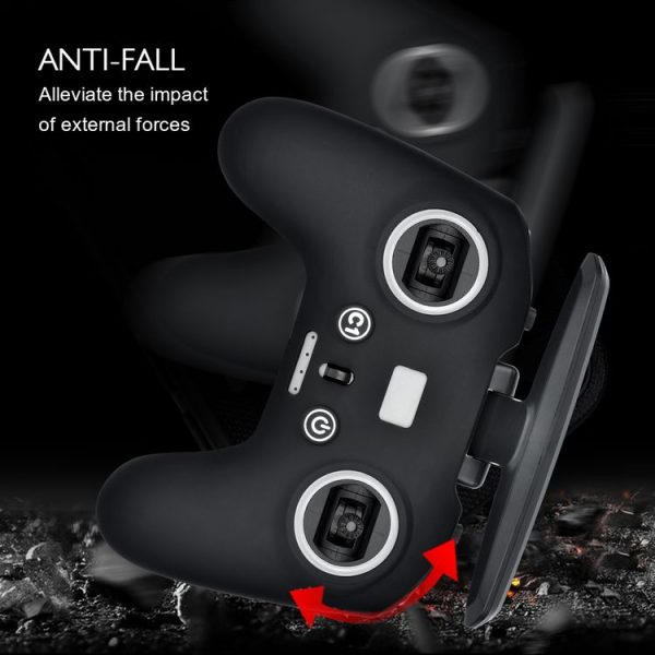 STARTRC Silicone Shockproof Anti-scratch Case for DJI FPV Remote Control (Black) - Image 8