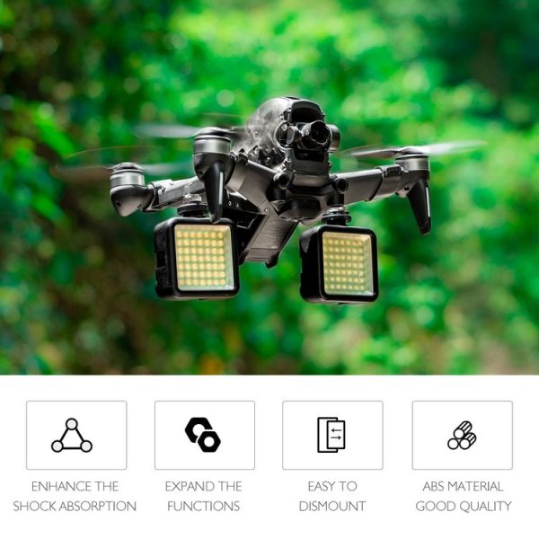 STARTRC Removable Arm Bracers Mount Anti-vibration Shock Absorber Enhancer for DJI FPV Combo Drone - Image 6