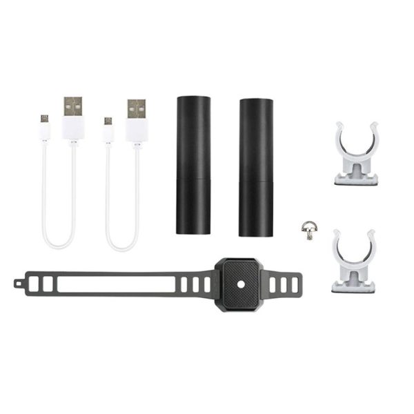 RCSTQ Expansion Buckle Bracket Flashlight Night Flight Kit for DJI Mavic Air 2 / Air 2S / Mavic 2 / Autel EVO 2 / Femi X8 SE Drone, Dual Flashlight