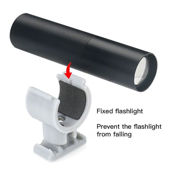 RCSTQ Expansion Buckle Bracket Flashlight Night Flight Kit for DJI Mavic Air 2 / Air 2S / Mavic 2 / Autel EVO 2 / Femi X8 SE Drone, Dual Flashlight - Image 2