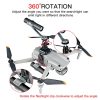 RCSTQ Expansion Buckle Bracket Flashlight Night Flight Kit for DJI Mavic Air 2 / Air 2S / Mavic 2 / Autel EVO 2 / Femi X8 SE Drone, Dual Flashlight - Image 5