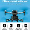 STARTRC 1109521 for DJI Mavic Air 2 / AIR 2S Foldable Quick Release Anti-collision Landing Gear Height Extender Holder (Black) - Image 3