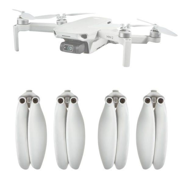 STARTRC 2 Pairs Foldable Quick-release Propellers for DJI Mini 2 (Grey)