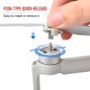 STARTRC 2 Pairs Foldable Quick-release Propellers for DJI Mini 2 (Grey) - Image 4