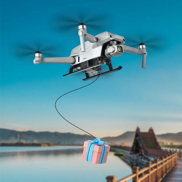 STARTRC for DJI Mavic Air 2 / AIR 2S Air-Dropping Thrower System Folding Landing Gear Leg (Black) - Image 6