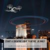 STARTRC One Pair Rechargeable Noise Reduction LED Flashing Propeller for DJI Mini 2 (Grey) - Image 7