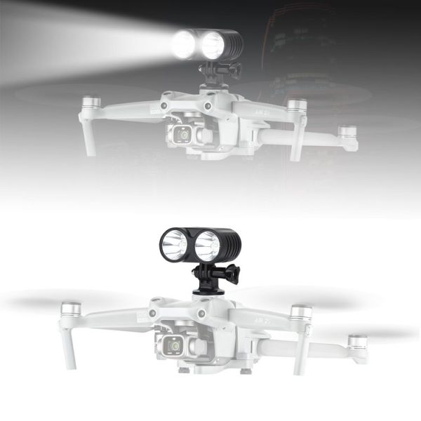 STARTRC Owl Night Flight Lamp Searchlight Light Signal Light for DJI Mavic 2 / Air 2S / Mini 2 / Mini / FPV (Black)