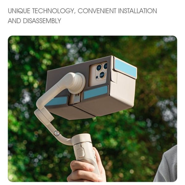 STARTRC Controller Phone Sunshade for DJI OM 5 / OM 4 SE / OM 4 (Grey) - Image 5