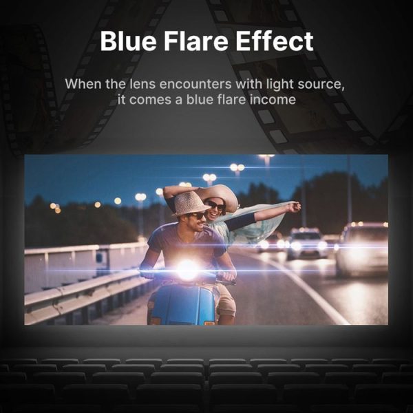 Ulanzi Drone Anamorphic Lens 1.15X Magnification Lens Filter For DJI Mavic 3 (Black) - Image 5