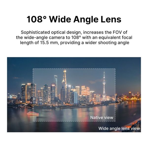 Ulanzi Drone 0.75X 108 Degree Wide Angle Lens Filter For DJI Mavic 3 (Black) - Image 4