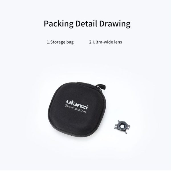 Ulanzi DR-03 Drone 0.6X 100 Degree Wide Angle Lens Filter For DJI Mavic Air 2 - Image 8