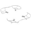 STARTRC Drone Propeller Protective Guard Anti-collision Ring for DJI Mini 3 Pro (Grey) - Image 2