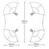 STARTRC Drone Propeller Protective Guard Anti-collision Ring for DJI Mini 3 Pro (Grey) - Image 3