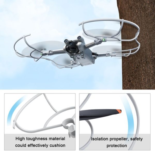 STARTRC Drone Propeller Protective Guard Anti-collision Ring for DJI Mini 3 Pro (Grey) - Image 6