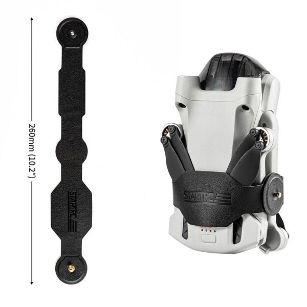 STARTRC Drone PU Propellers Holder Guard Prop Blade Stabilizer for DJI Mini 3 Pro (Black) - Image 3