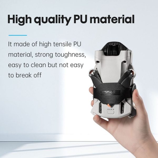 STARTRC Drone PU Propellers Holder Guard Prop Blade Stabilizer for DJI Mini 3 Pro (Black) - Image 5
