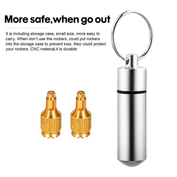 STARTRC Pair Heighten Retractable Adjustment Rocker Joystick for DJI Mini 3 Pro Remote Control (Gold) - Image 2
