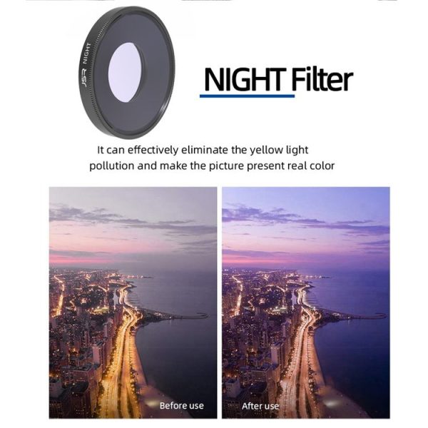 JSR NIGHT Lens Filter For DJI Osmo Action 3 - Image 5