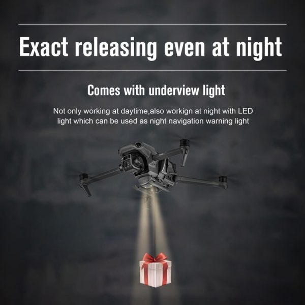 DJI Mavic 3 STARTRC Air-Dropping System Thrower Parabolic (Grey) - Image 7