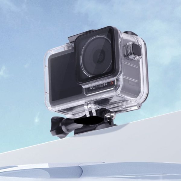 DJI Osmo Action 3 / 4 Touch Screen 5m Underwater Waterproof Housing Diving Case (Transparent) - Image 2