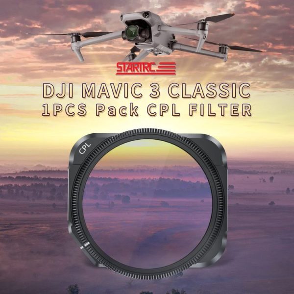 DJI Mavic 3 Classic STARTRC CPL Lens Filter - Image 3