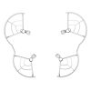 DJI Mini 3 Sunnylife Drone Propeller Protective Guard Anti-collision Ring (Grey) - Image 2