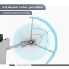 DJI Mini 3 Sunnylife Drone Propeller Protective Guard Anti-collision Ring (Grey) - Image 4