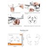 DJI Mini 3 Sunnylife Drone Propeller Protective Guard Anti-collision Ring (Grey) - Image 8