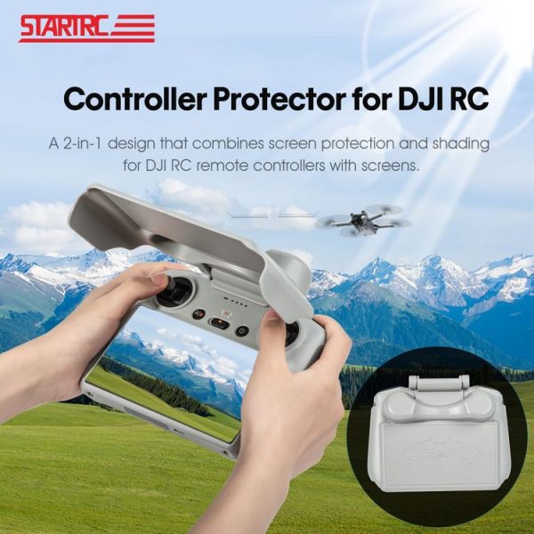 DJI RC STARTRC Remote Control Sunshade Protection Cover (Grey) - Image 2