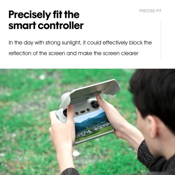 DJI RC STARTRC Remote Control Sunshade Protection Cover (Grey) - Image 3