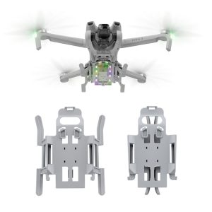 DJI Mini 3 STARTRC LED Light Folding Anti-fall Heightened Landing Gear Training Rack (Grey)