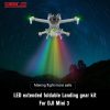 DJI Mini 3 STARTRC LED Light Folding Anti-fall Heightened Landing Gear Training Rack (Grey) - Image 3