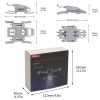DJI Mini 3 STARTRC LED Light Folding Anti-fall Heightened Landing Gear Training Rack (Grey) - Image 8