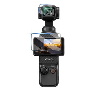 DJI OSMO Pocket 3 STARTRC 2pcs 2 in 1 Tempered Glass Lens Protector + Screen Film (Transparent)