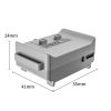 DJI Mini 4 Pro STARTRC Magnetic Air-Dropping System Thrower Parabolic Bracket (Grey) - Image 4