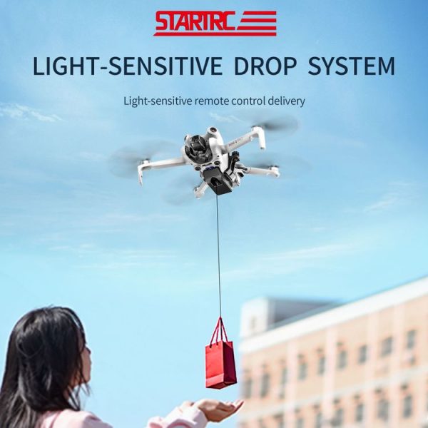 DJI Mini 4 Pro STARTRC LED Light Air-Dropping System Thrower Parabolic - Image 2