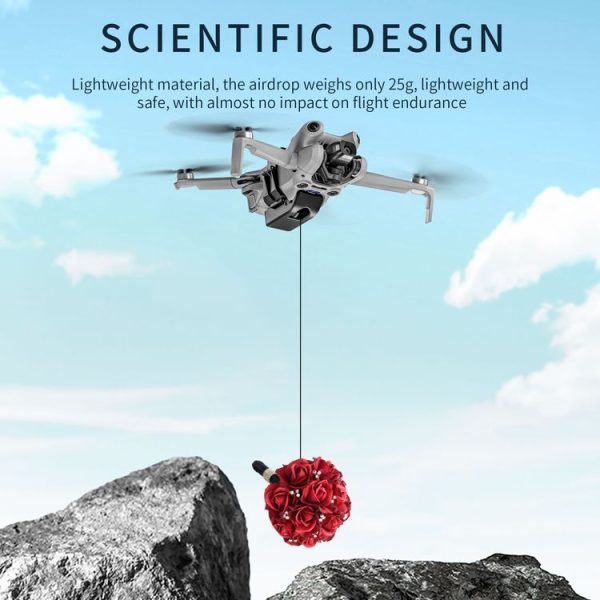 DJI Mini 4 Pro STARTRC LED Light Air-Dropping System Thrower Parabolic - Image 5