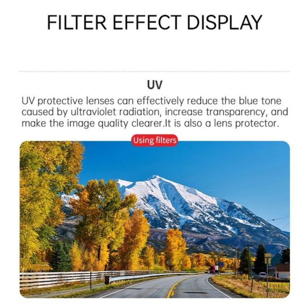 DJI Air 3S STARTRC 6 in 1 ND8 ND16 ND32 ND64 UV CPL Lens Filter - Image 6
