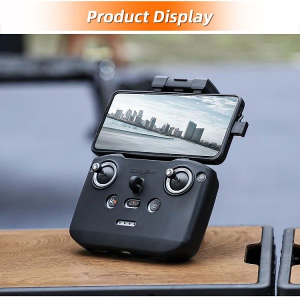 DJI Neo / Mini 4 Pro / RC-N3 / RC-N2 / RC-N1 Sunnylife Controller Protective Cover Silicone Case with Neck Strap (Orange) - Image 12