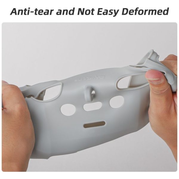 DJI Neo / Mini 4 Pro / RC-N3 / RC-N2 / RC-N1 Sunnylife Controller Protective Cover Silicone Case with Neck Strap (Orange) - Image 4