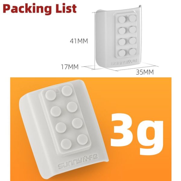 DJI Neo Sunnylife Building Blocks Adapter Funny Building Bricks Toy Expansion Accessories (Grey) - Image 3