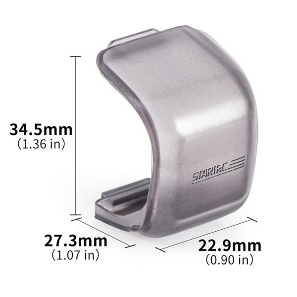 DJI Neo STARTRC Lens Protective Cover Gimbal Cover (Transparent Black) - Image 2