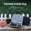 DJI Osmo Action 5 Pro / 4 / 3 Sunnylife Portable Carrying Case Mini Standard Combo Bag (Orange) - Image 2