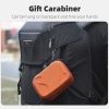 DJI Osmo Action 5 Pro / 4 / 3 Sunnylife Portable Carrying Case Mini Standard Combo Bag (Orange) - Image 6