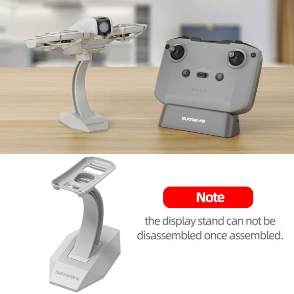 DJI Neo Sunnylife Desktop Display Stand Drone Mount Exhibition Base Bracket (Grey) - Image 5