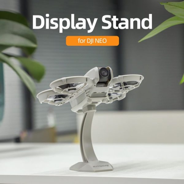 DJI Neo Sunnylife Desktop Display Stand Drone Mount Exhibition Base Bracket (Grey) - Image 6