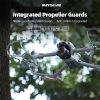 DJI Air 3S / 3 Sunnylife Propellers Guard Protector Integrated Shielding Rings Quick Release Anti-Collision Props Safe Ring (Grey) - Image 2